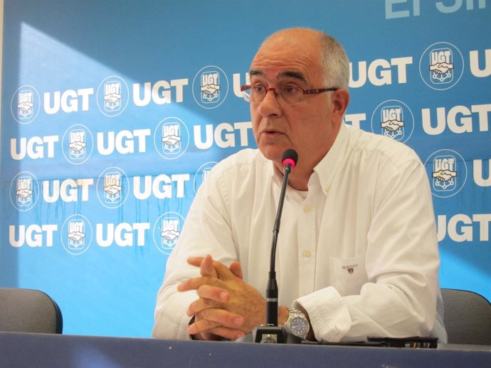 El Secretario General De UGT De Navarra, Juan Goyen.