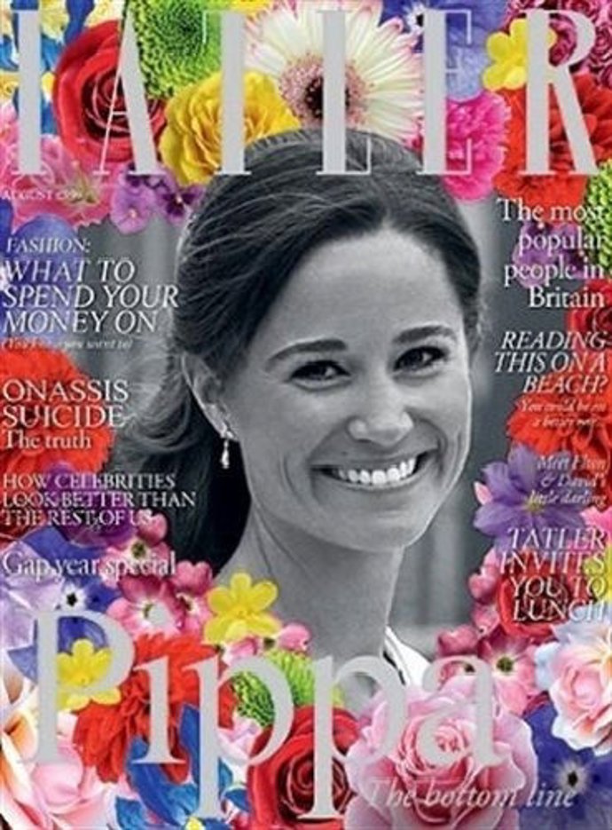 Pippa Middleton En La Portada De Una Revista