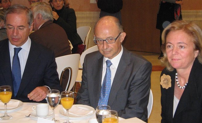 Cristóbal Montoro, En Un Desayuno Informativo De ABC De Sevilla