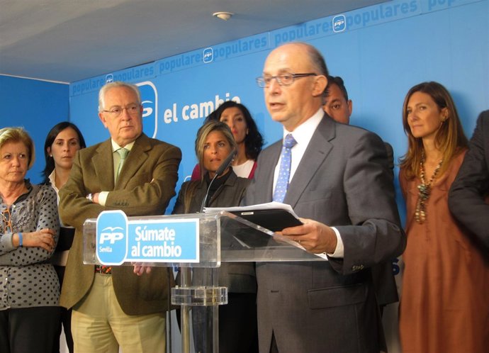 El Cabeza De Lista Del PP Al Congreso Por Sevilla, Cristóbal Montoro