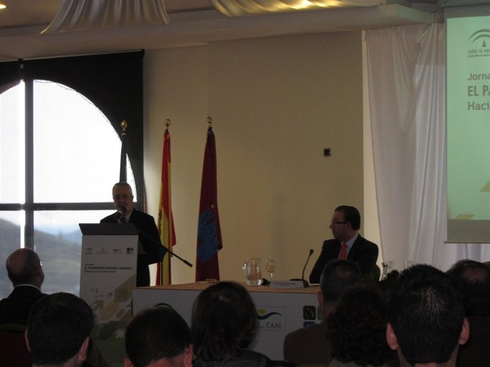 El Presidente De La Junta, José Antonio Griñán, En Aracena.