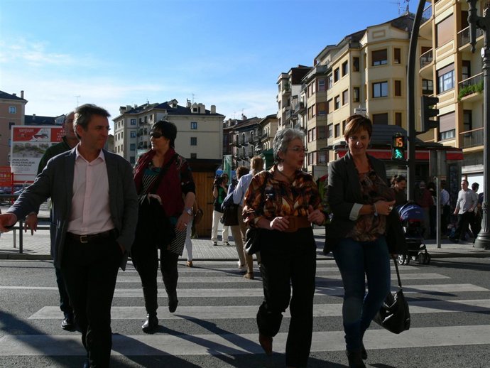 Arantxa Tapia En El Acto Electoral