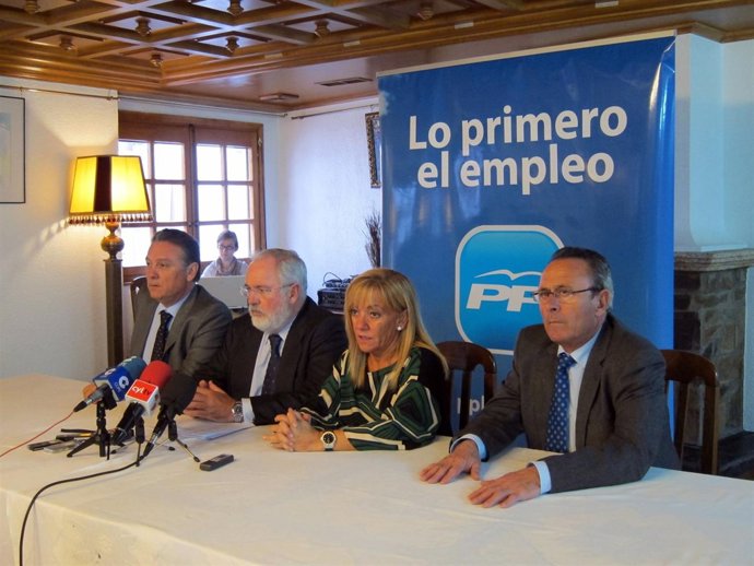 Alfredo Prada, Miguel Arias Cañete E Isabel Carrasco