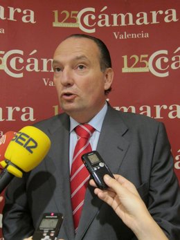 El Presidente De Cámara Valencia, José Vicente Morata.