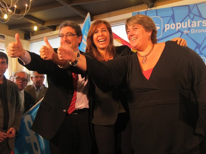 Alicia Sánchez Camacho (PP) Con Enric Millo