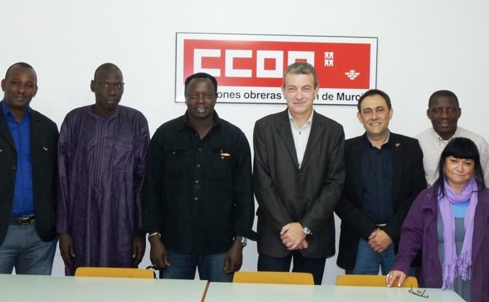 Reunión CCOO Y Asociación De Senegales De La Región De Murcia