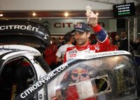 Rally/Gales.- Loeb (Citroën): "Ahora me siento mucho más relajado"
