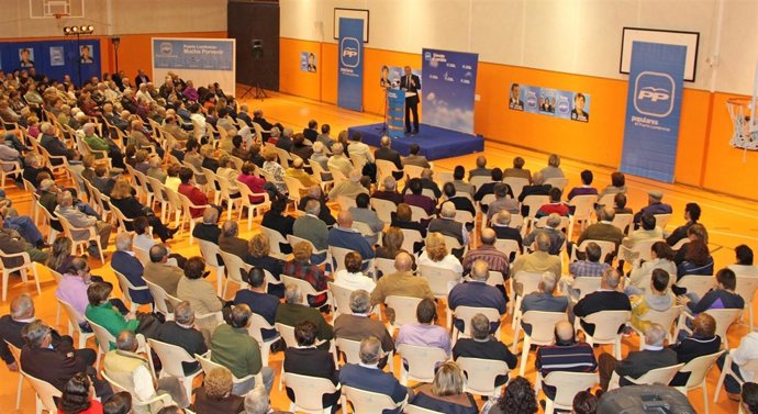 Valcárcel En Un Mitin En Puerto Lumbreras