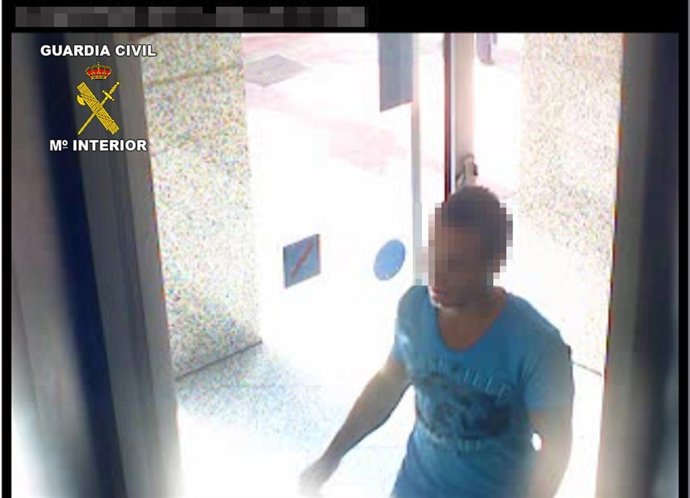 Imagen Del Ladrón Al Ir A Cobrar El Pagaré