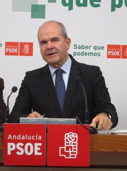 Manuel Chaves En Rueda De Prensa
