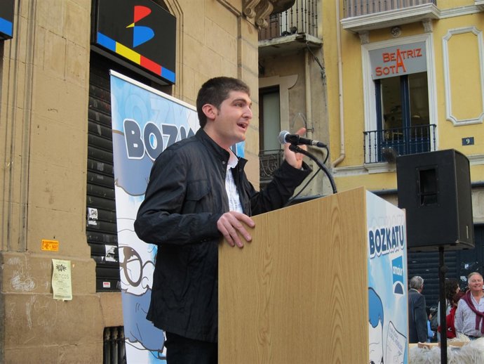 El Candidato De Amaiur Aritz Romeo.