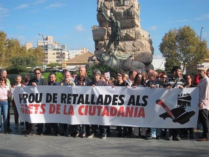 Presentación De La Manifestación En Palma