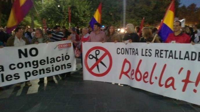 Manifestación Recortes Palma