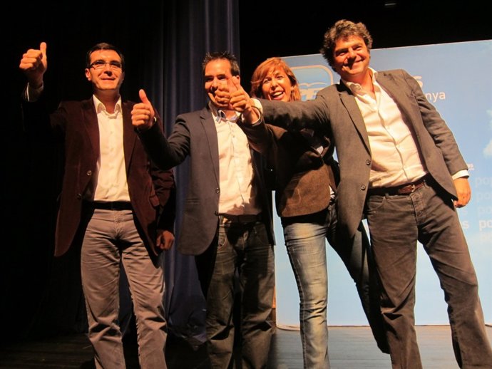 José Luis Ayllón, José Luis Moya, A.S.Camacho Y Jorge Moragas (PP)