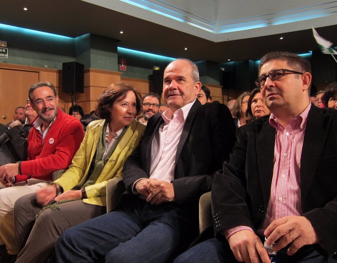 Felipe López, Concha Gutiérrez, Manuel Chaves Y Francisco Reyes Hoy