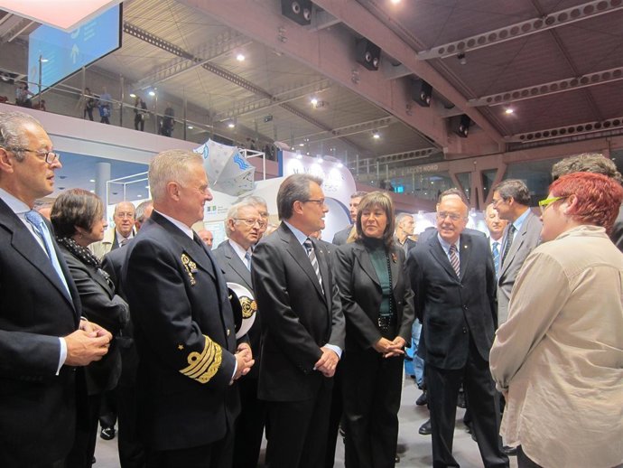 Artur Mas En El 50 Salón Náutico De Barcelona