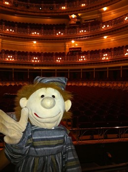 Marioneta Evaristo, De La Ópera Infantil.