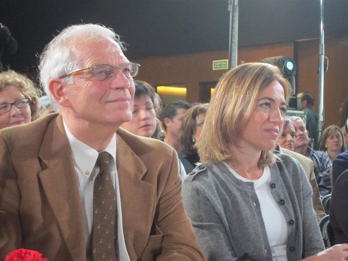 Josep Borrell Y Carme Chacón (PSC)