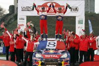 Rally/Gales.- Loeb (Citröen): "Por fin podremos celebrar el título con todo el equipo"