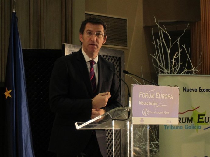 El Presidente Del Ppdeg Y Titular De La Xunta, Alberto Núñez Feijóo.