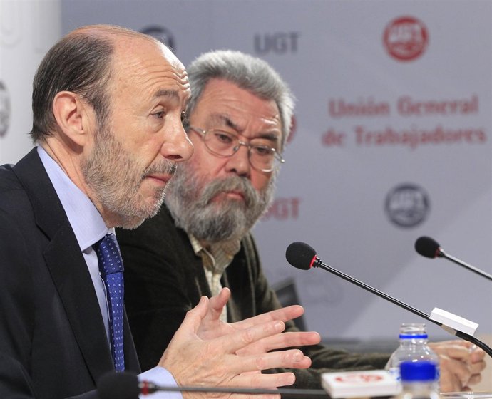 Rubalcaba Se Reúne Con Candido Méndez