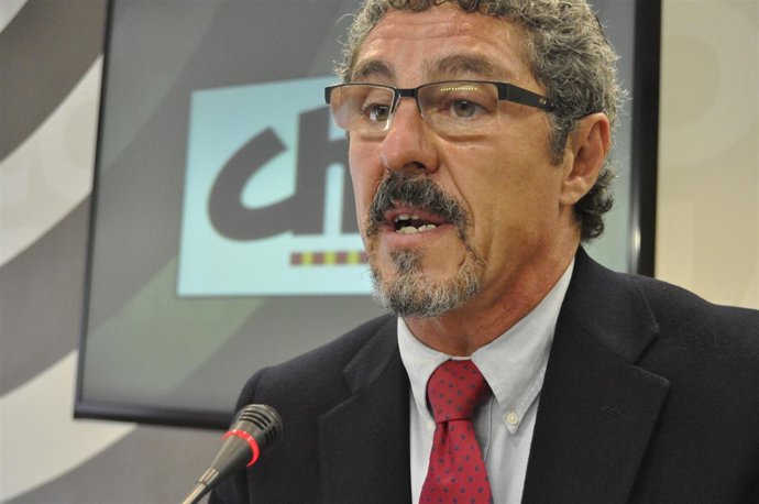 Gregorio Briz (CHA) Durante La Rueda De Prensa