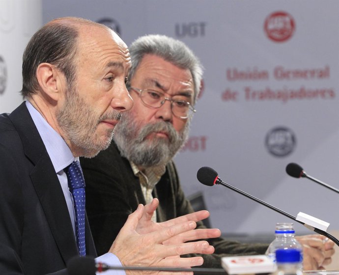 Rubalcaba Se Reúne Con Candido Méndez