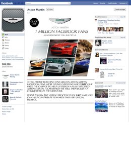 Aston Martin En Facebook