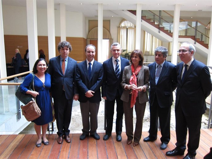 Plata, Martel Y Farias, En La Inauguración De Las Jornadas