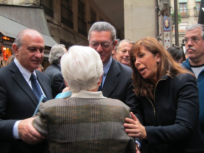 J.Fernández, A.R.Gallardón Y A.S.Camacho (PP)