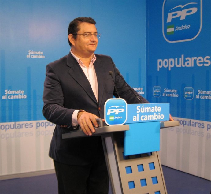 El Secretario General Del PP-A, Antonio Sanz