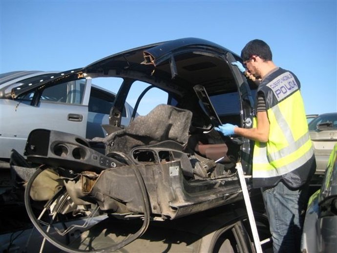 Uno De Los Vehículos Hallados