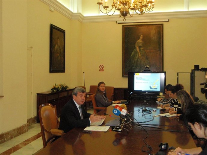 García Garrido Informa Sobre El Dispositivo Diseñaldo Para El 20N