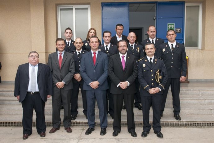Asistentes A La Misa Por El Patrón De La Policía Local De Cartagena, San Leandro