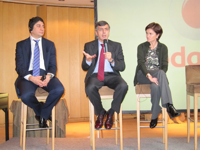 Shameel Joosub  (CEO) Y Francisco Román (Presidente) Vodafone España