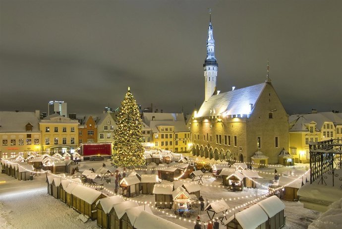 Mercadillo Navideño De Talín (Estonia)