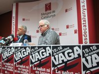 Los 16.500 médicos catalanes, llamados a la huelga en protesta por los recortes del Govern