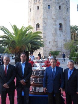 Llegada De La Copa Davis A Sevilla