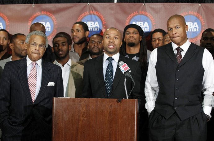 Derek Fisher Con El Sindicato De Jugadores De La NBA