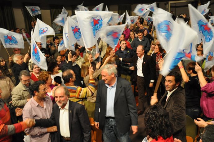 Mitin De Guillerme Vázquez (BNG) En Ferrol.