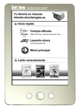 E-Reader Wibook 650T De Inves