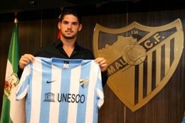 Isco Posa Con La Camiseta Del Málaga 