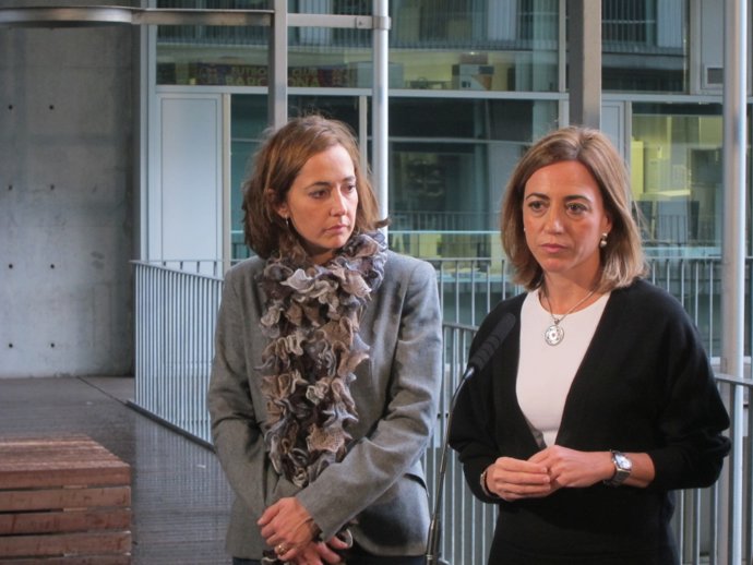 Mònica Almiñana Y Carme Chacón (PSC)