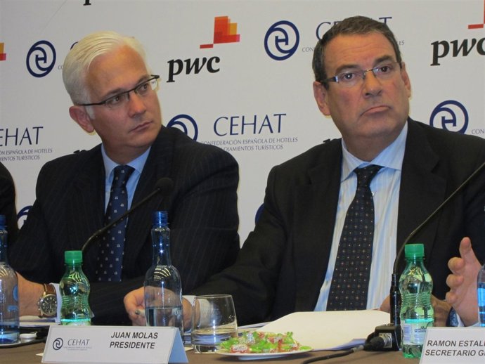 Juan Molas, Presidente De CEHAT Y Alvaro Klecker Socio De Turismo De Pwc