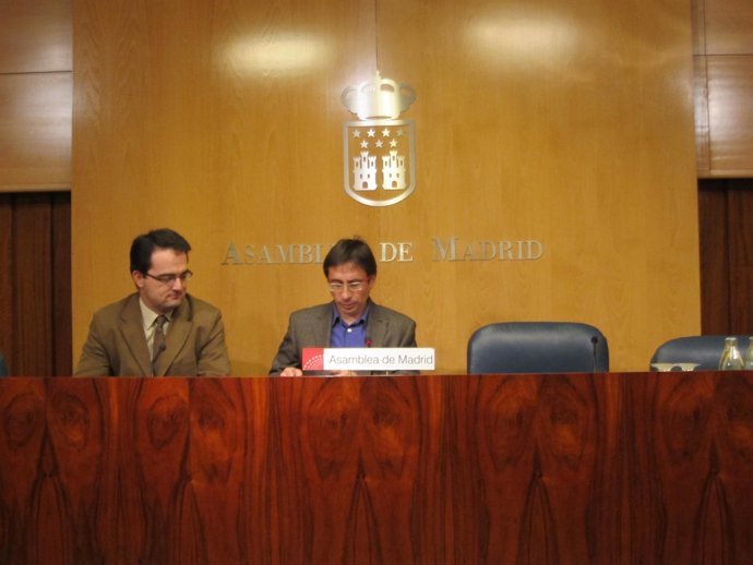 Ramón Marcos En Rueda De Prensa En La Asamblea De Madrid