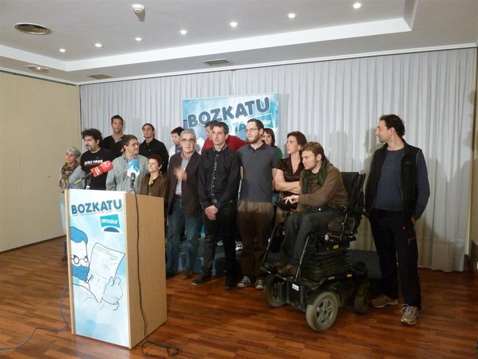 Acto De Amaiur En Vitoria