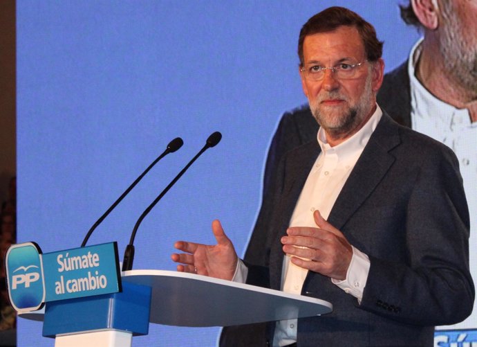 RAJOY , MITIN PP