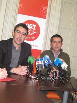 El Secretario General Del  PSOE De Huelva, Mario Jiménez.