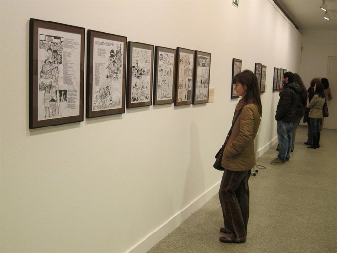 Exposición De Viñetas De Carlos Giménez