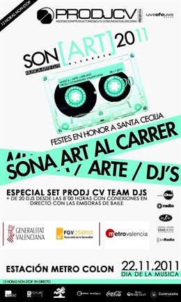 Cartel De 'Sona Art Al Carrer'